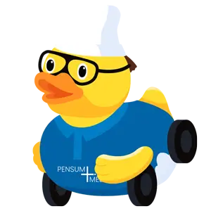Pensum MED Ente als Markenzeichen